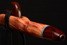 Honey Locust Native American Flute, Minor, High D-5, #F26K